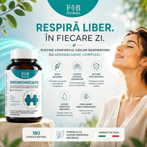 Bronchocaps Resp. Defense 180 Capsule Softgel | F&B Pharma