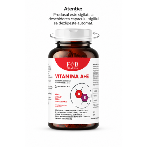 Vitamina A + E OptiSkin Elite180 Capsule Softgel | F&B Pharma