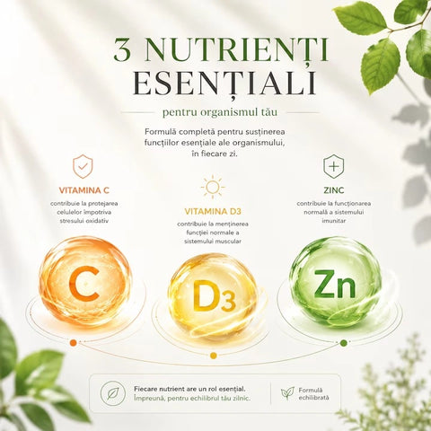 Vitamina C + D3 + Zinc ImmunoBoost Pro 180 Caps | F&B Pharma